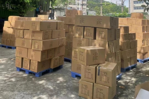 Waiting for shipment